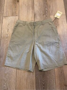 NWT Tommy Bahama Relax Men's Shorts Size 32 - Tencel Cotton Blend Tan